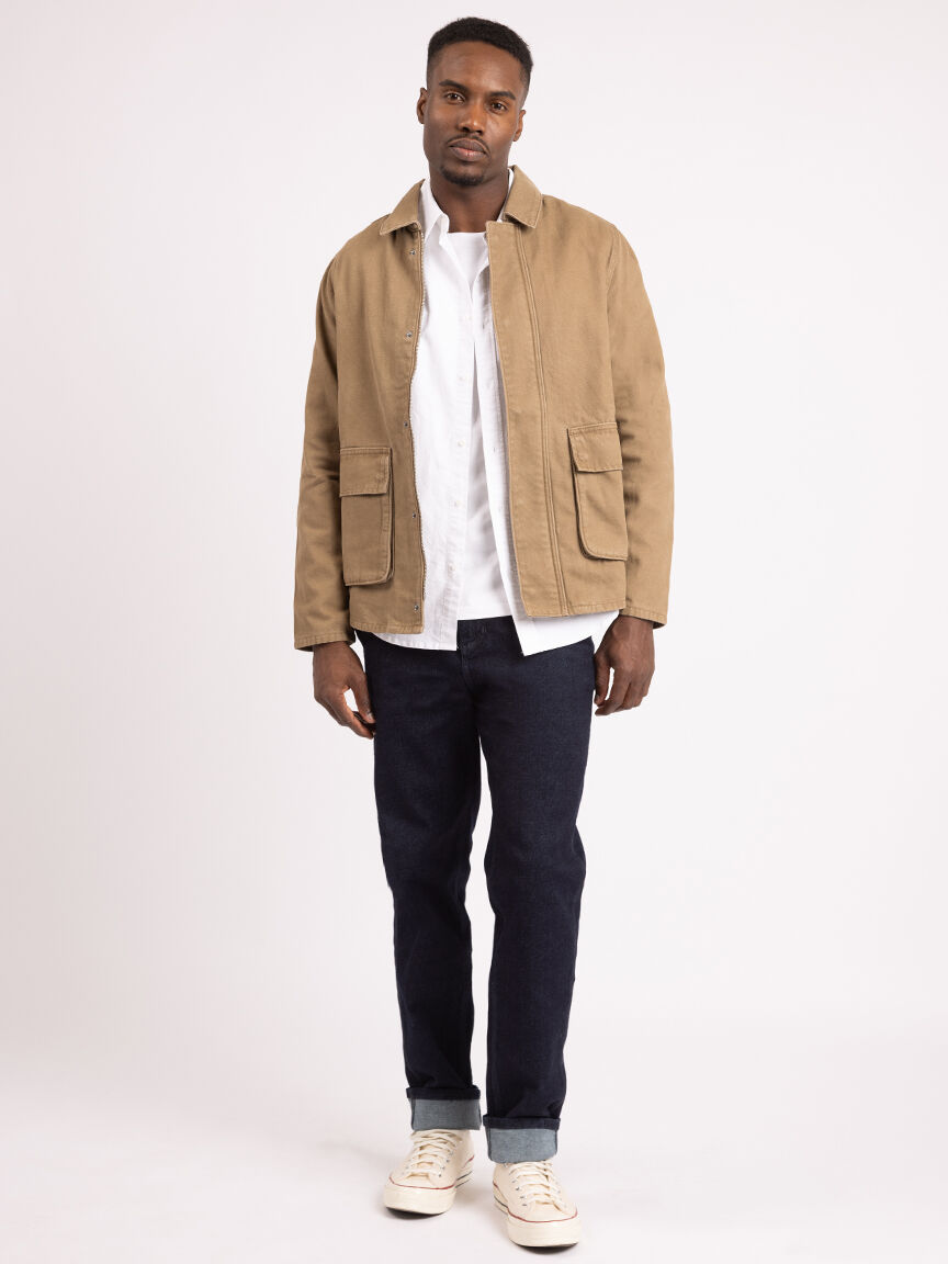 matteo canvas trucker jacket Image 2