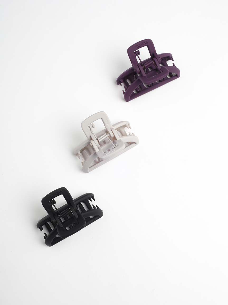 3 pack matte claw clips Image 3