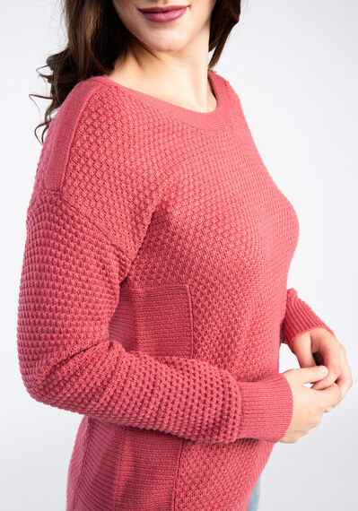mikayla button shoulder popover sweater Image 4