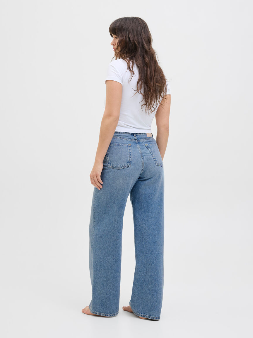 tokyo wide leg jean light authentic