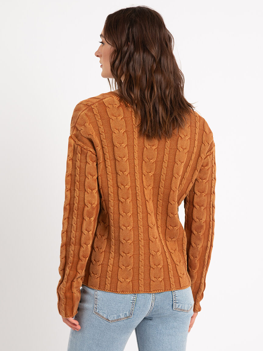 zarina v neck sweater Image 3