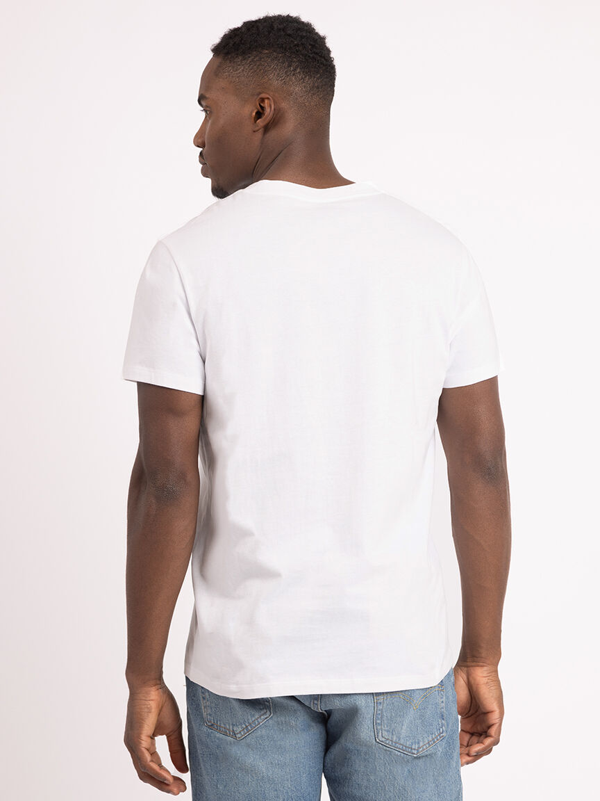 miles v neck basic tee Image 3