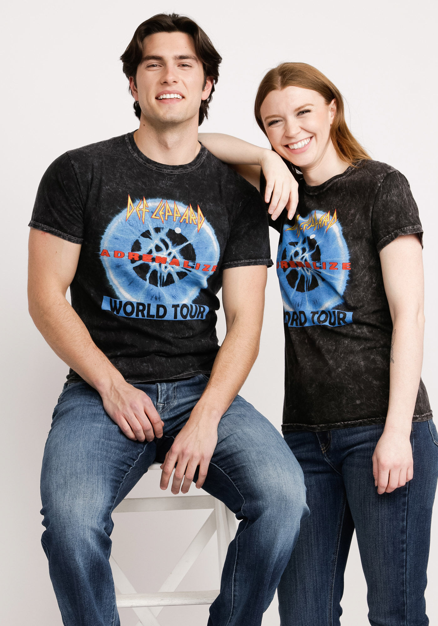 adrenalize world tour mineral wash t-shirt Image 1