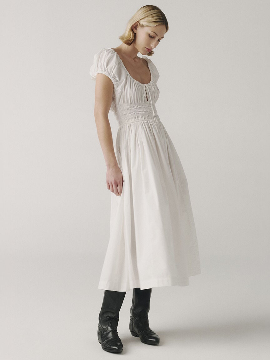 BIG sky poplin dress