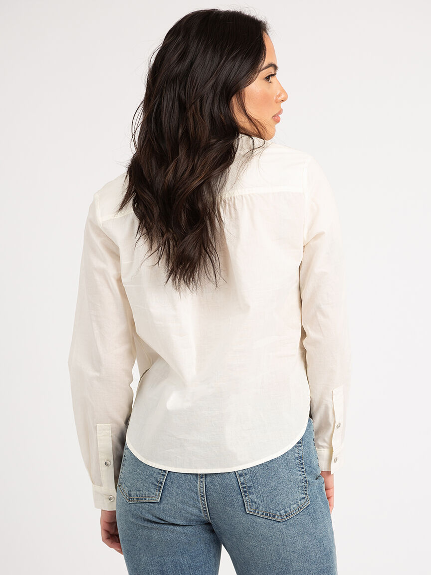 giannina button front shirt Image 4