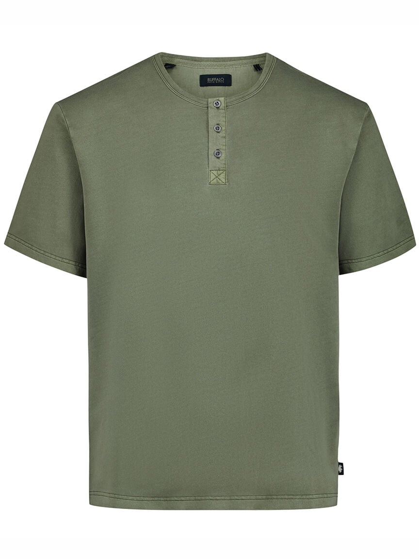 kandor short sleeve henley t-shirt