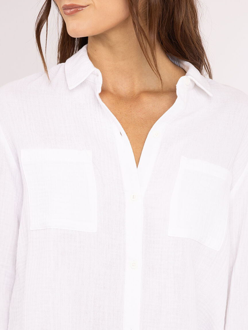 kasey gauze shirt Image 4