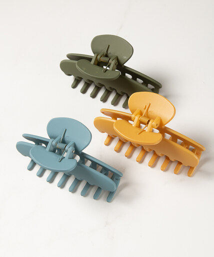 3 pack large claw clip Image 3