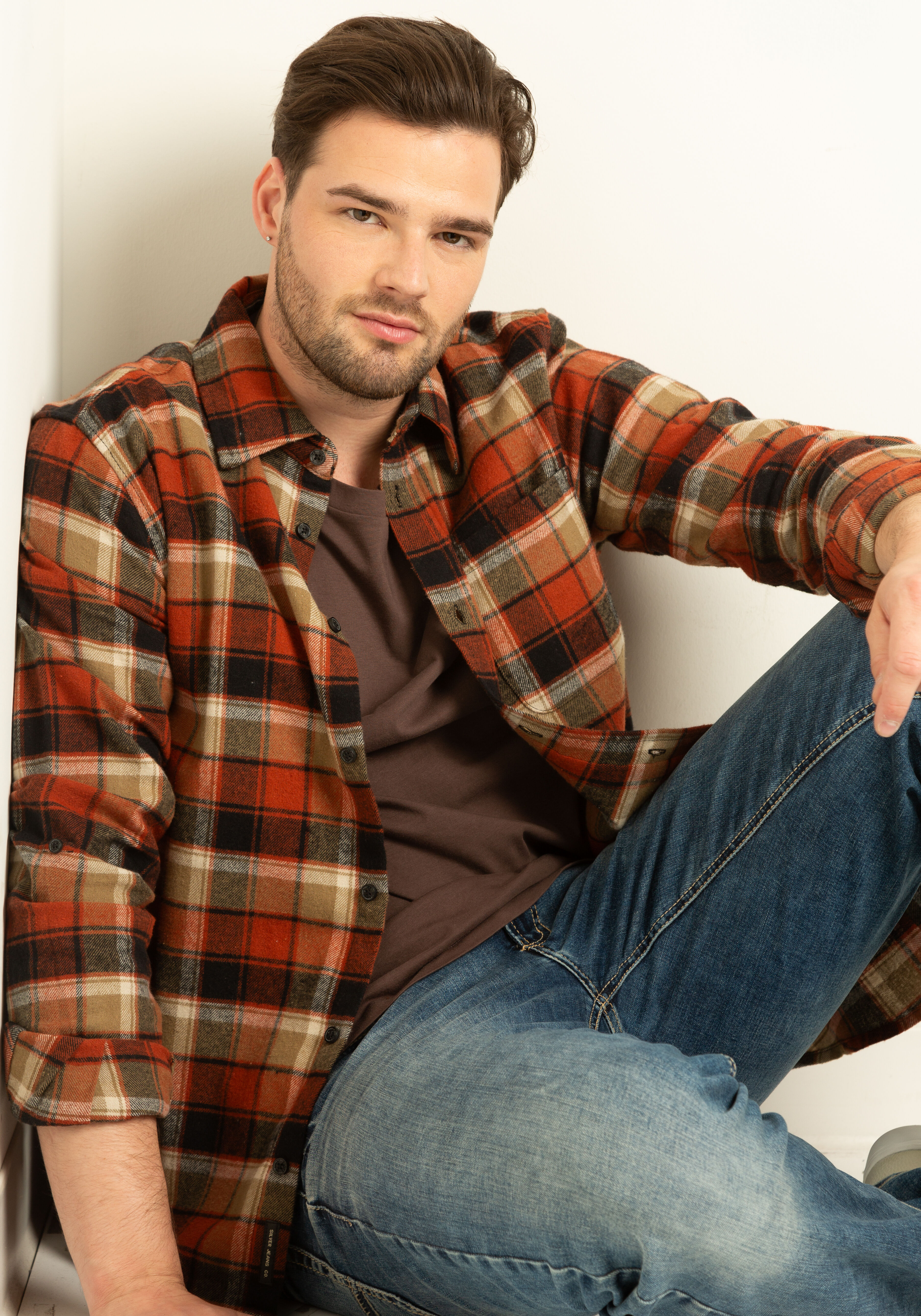 flannel long sleeve shirt Image 5