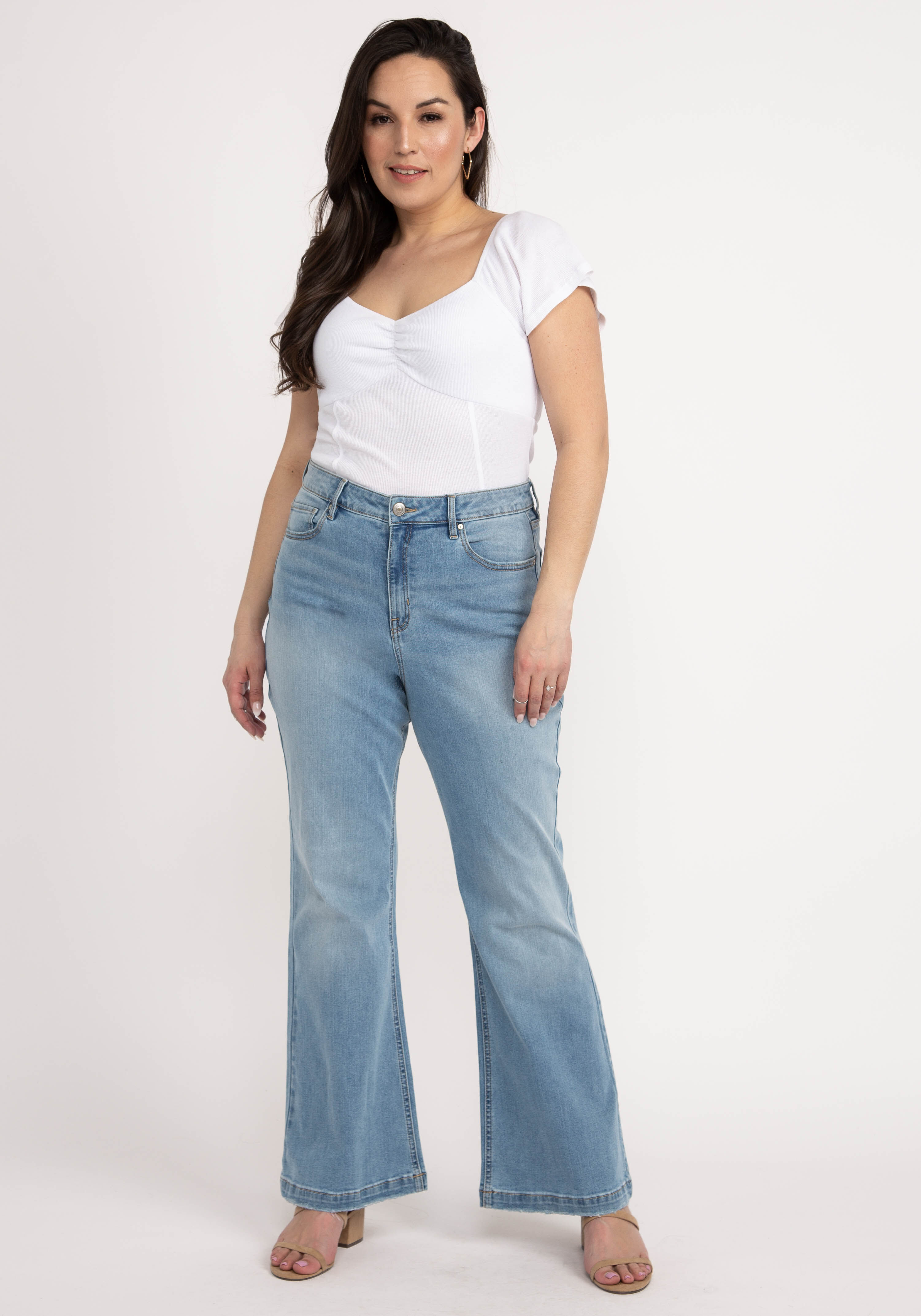 martina sweetheart neck top Image 1