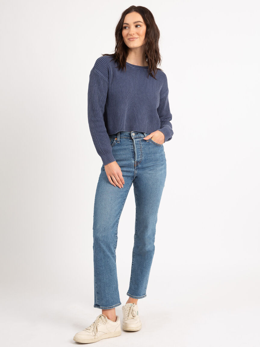 calla crew neck popover Image 2