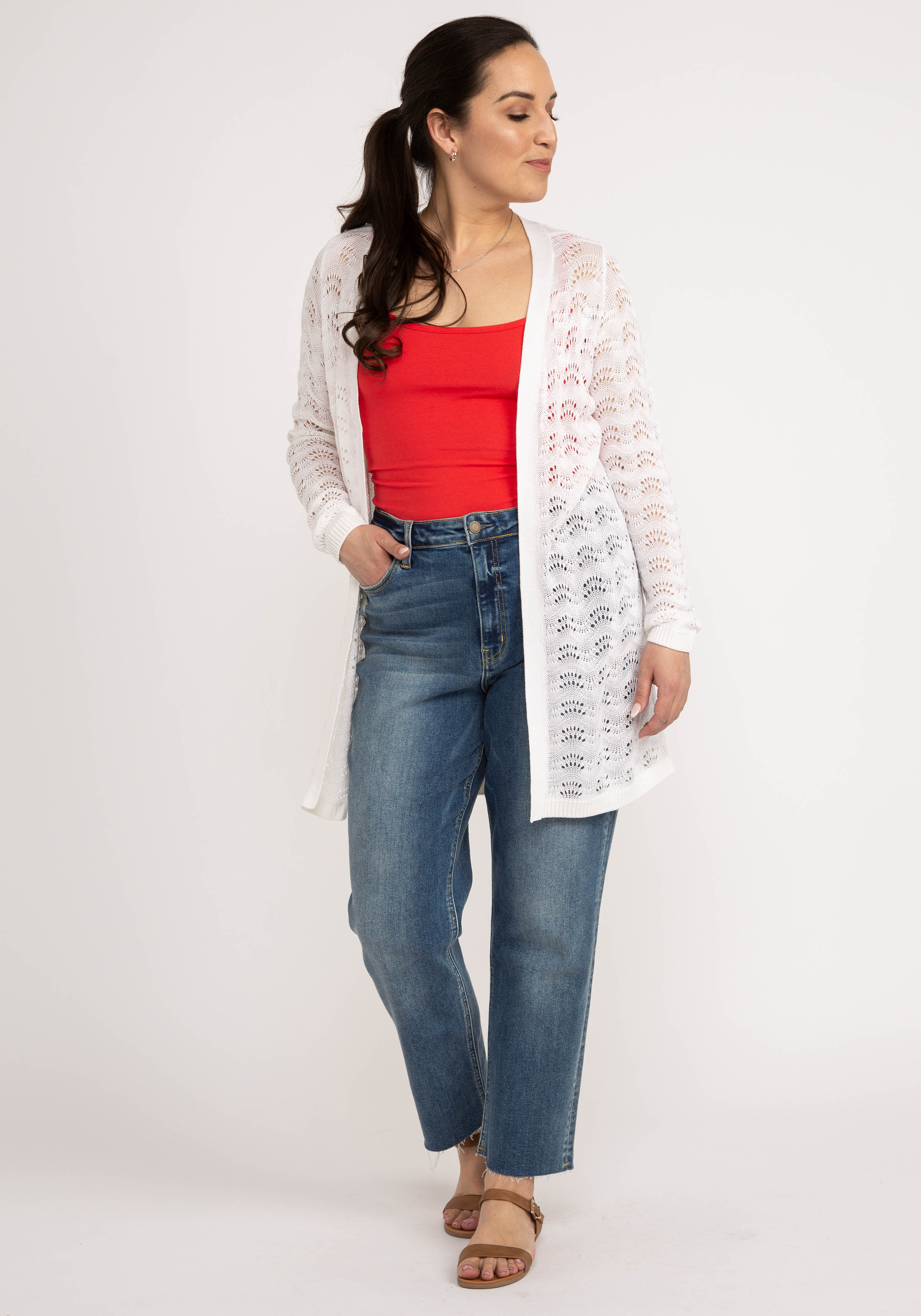 deidre open cardigan Image 1