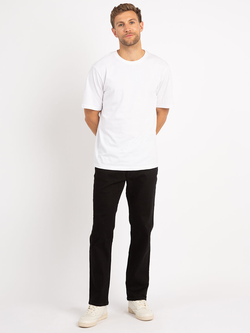 marcus classic straight jean black