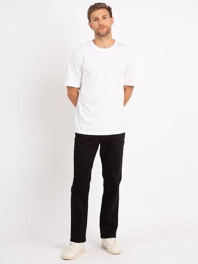 marcus classic straight jean black marcus classic straight jean black