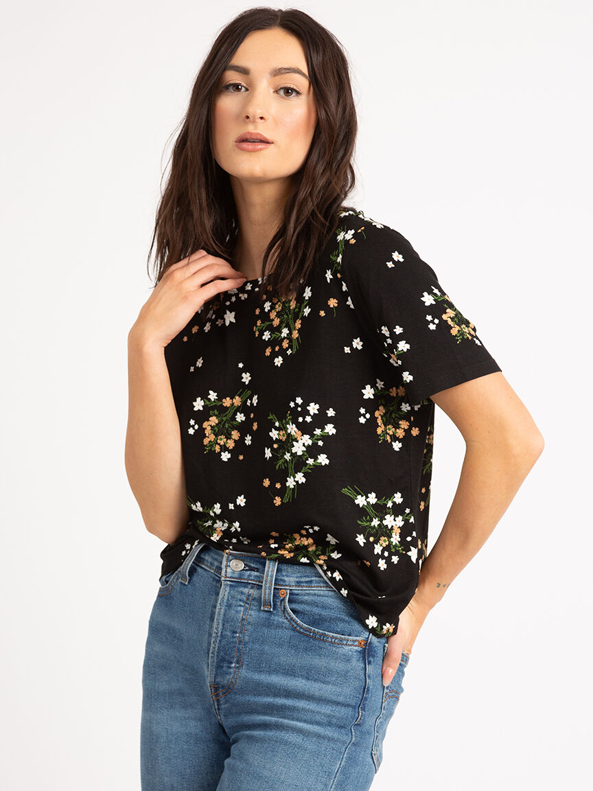 brandy crew neck t-shirt Image 1