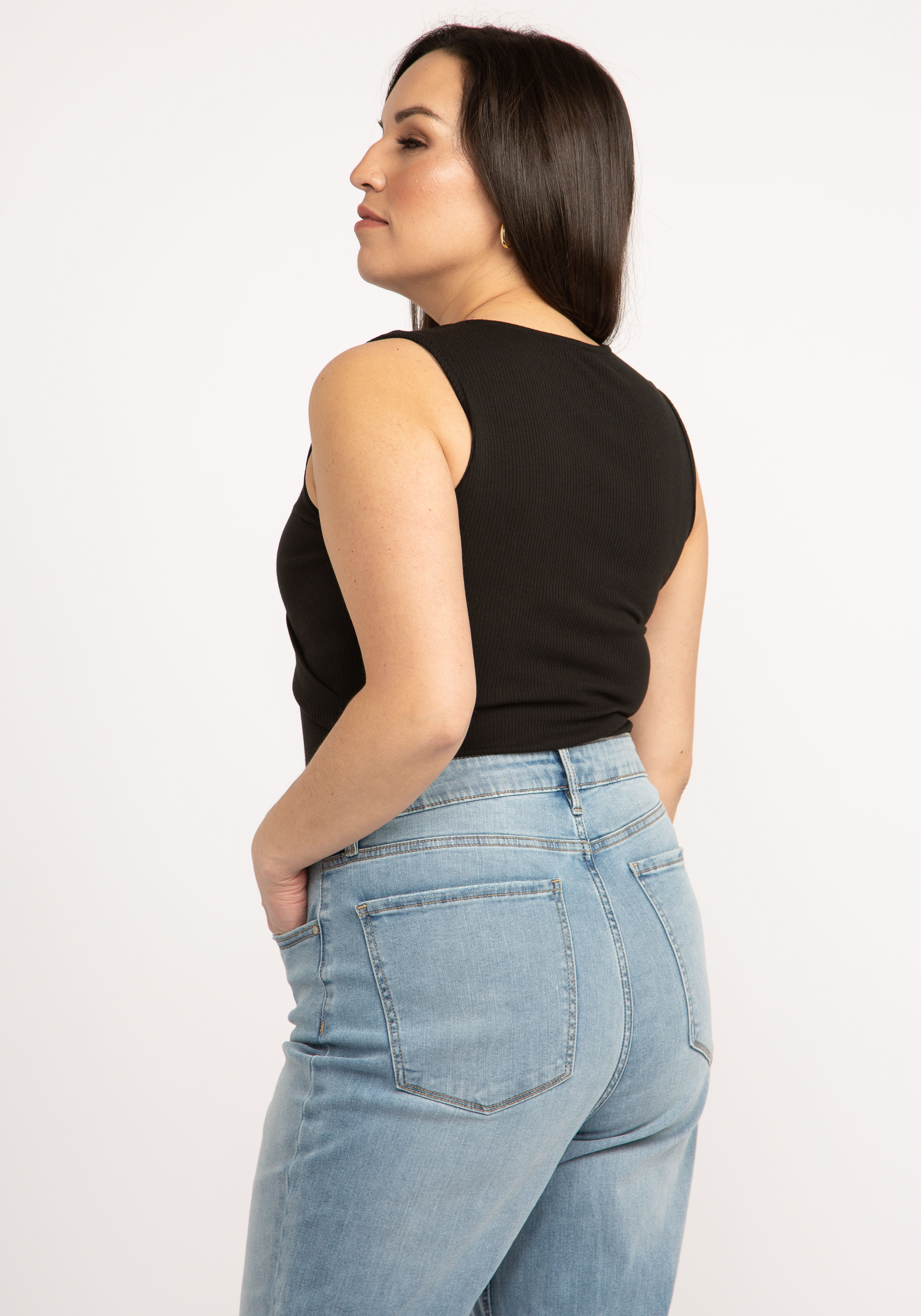 Tonia sweetheart neck tank top Image 2