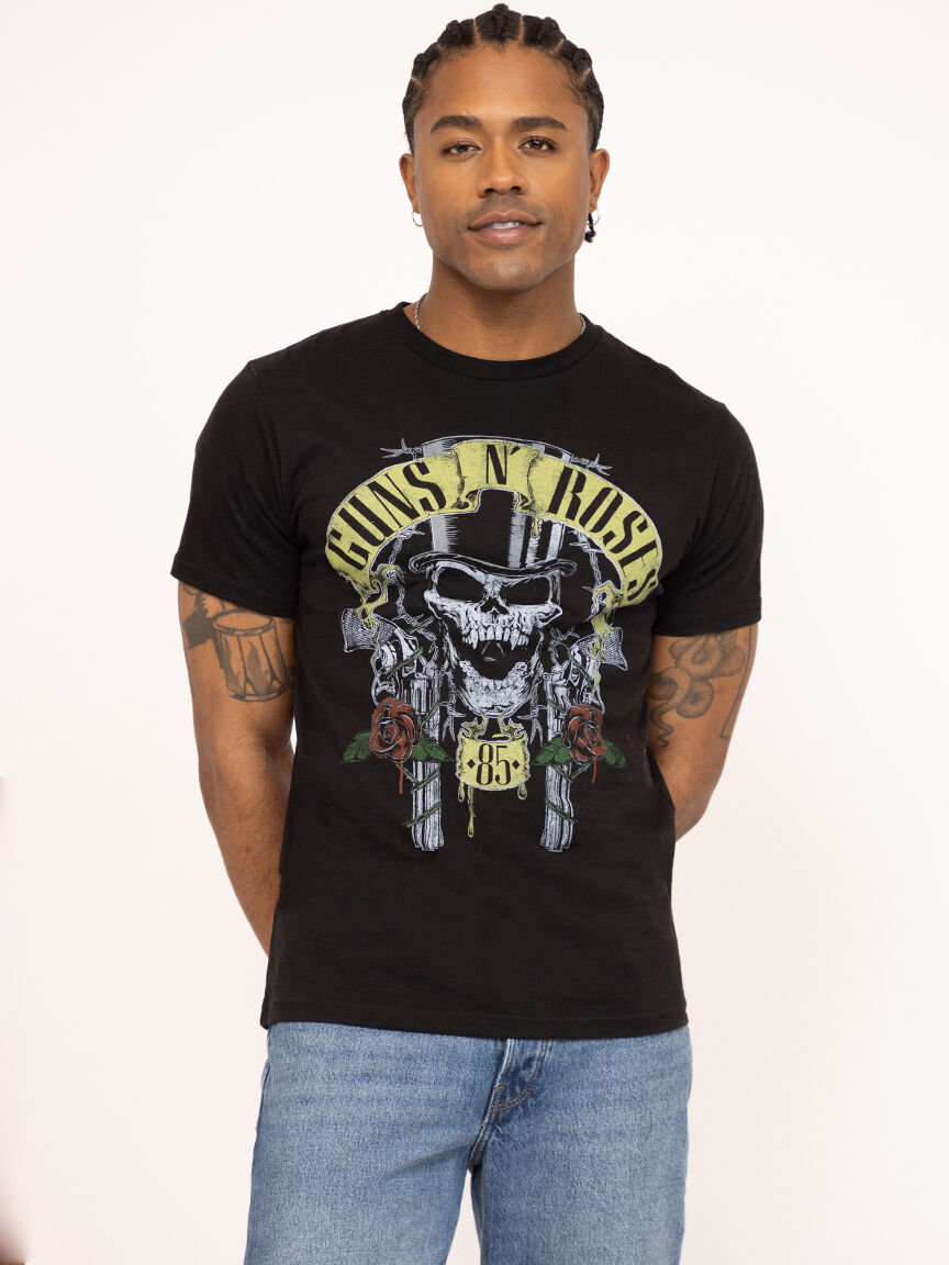 unisex guns n roses graphic tee