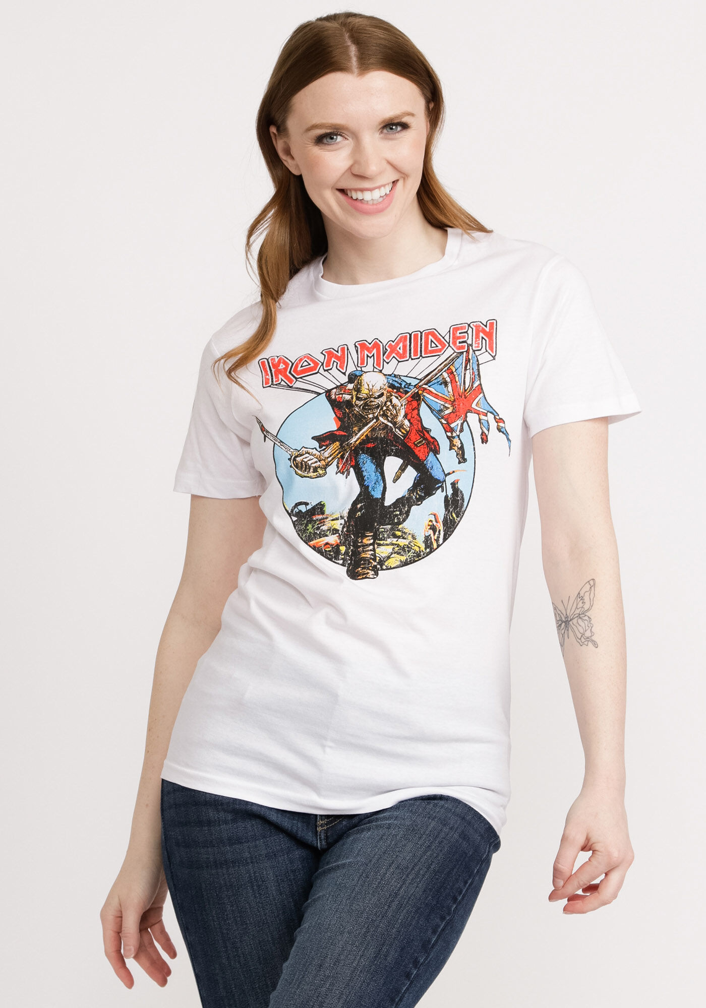 iron maiden graphic t-shirt Image 2