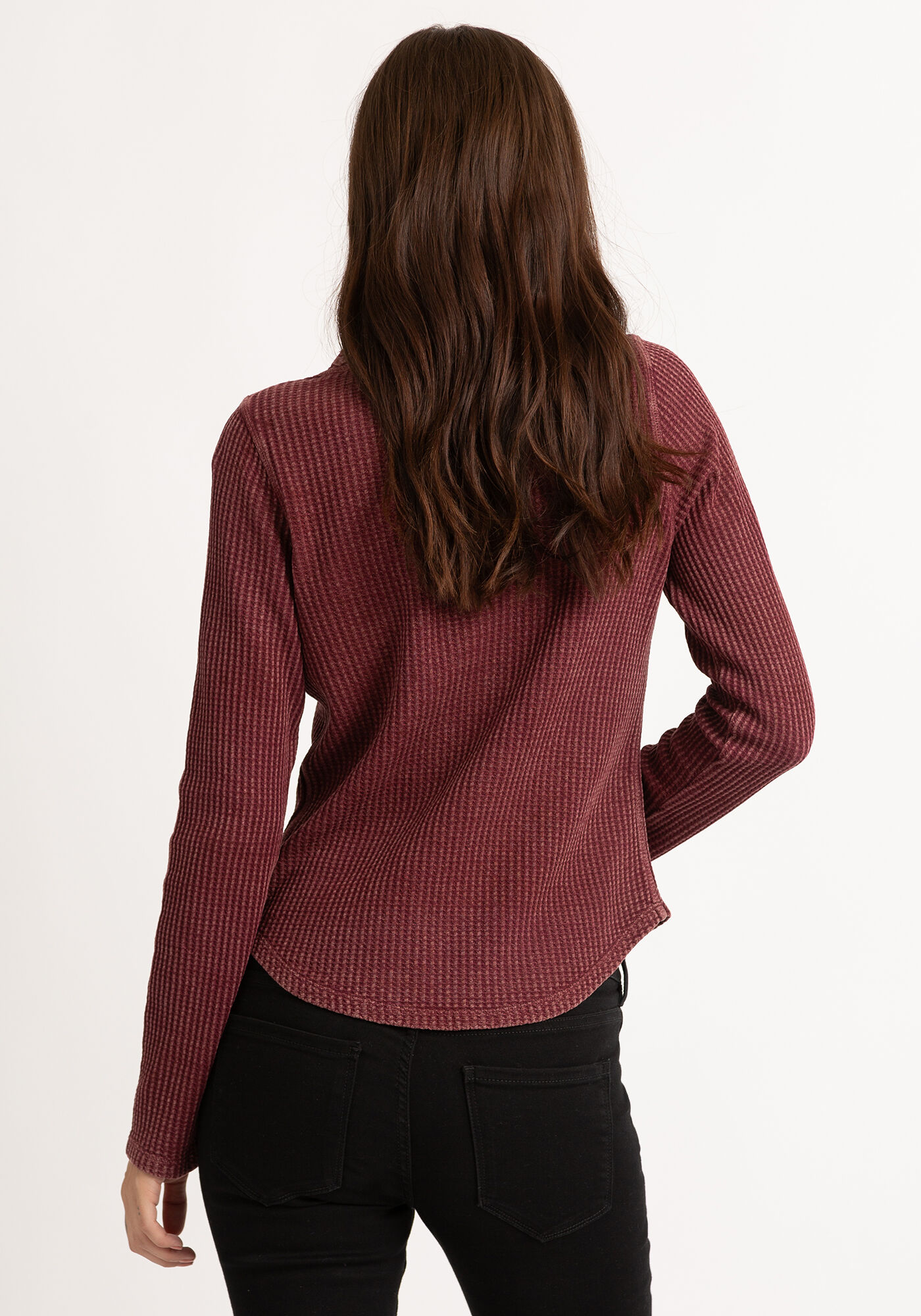 ariana waffle henley Image 2