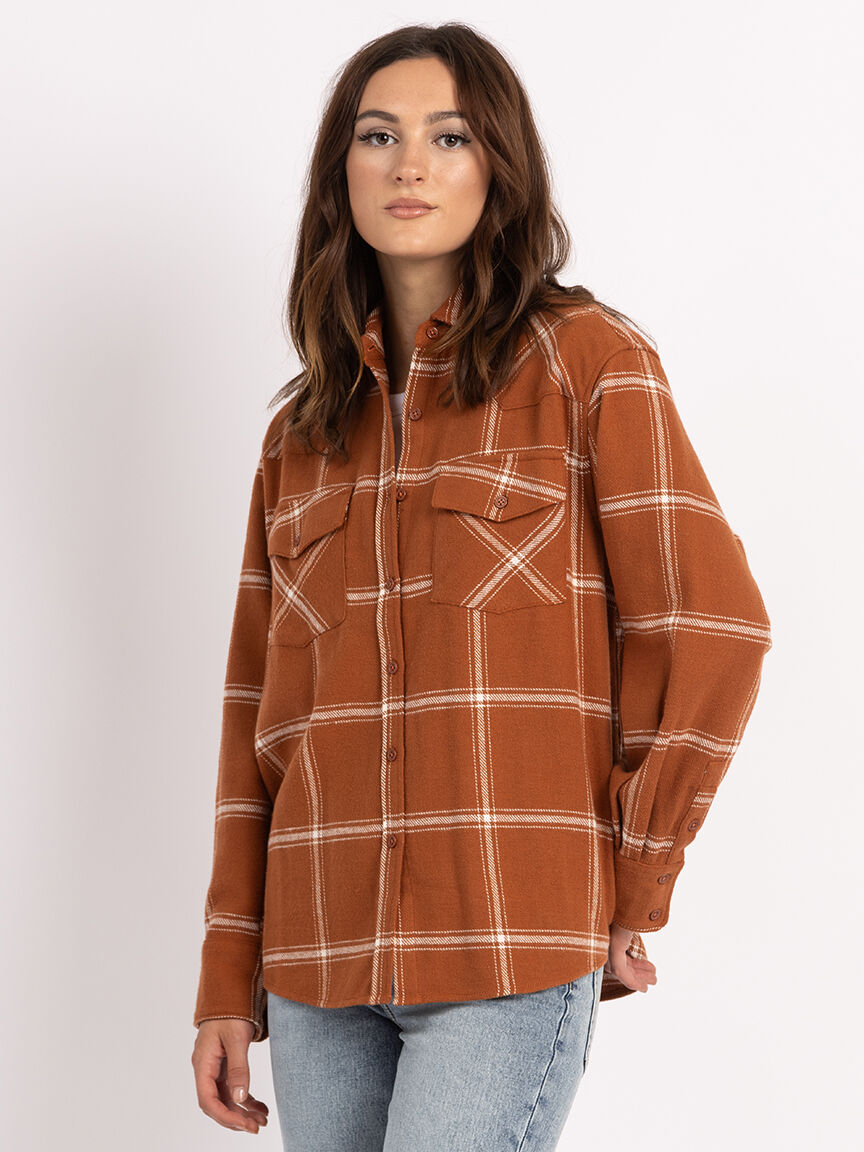 mckenna plaid flannel shirt Image 1