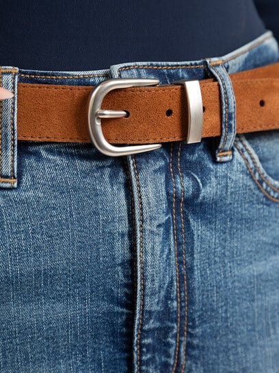 women's suede belt with metal tip women's suede belt with metal tip