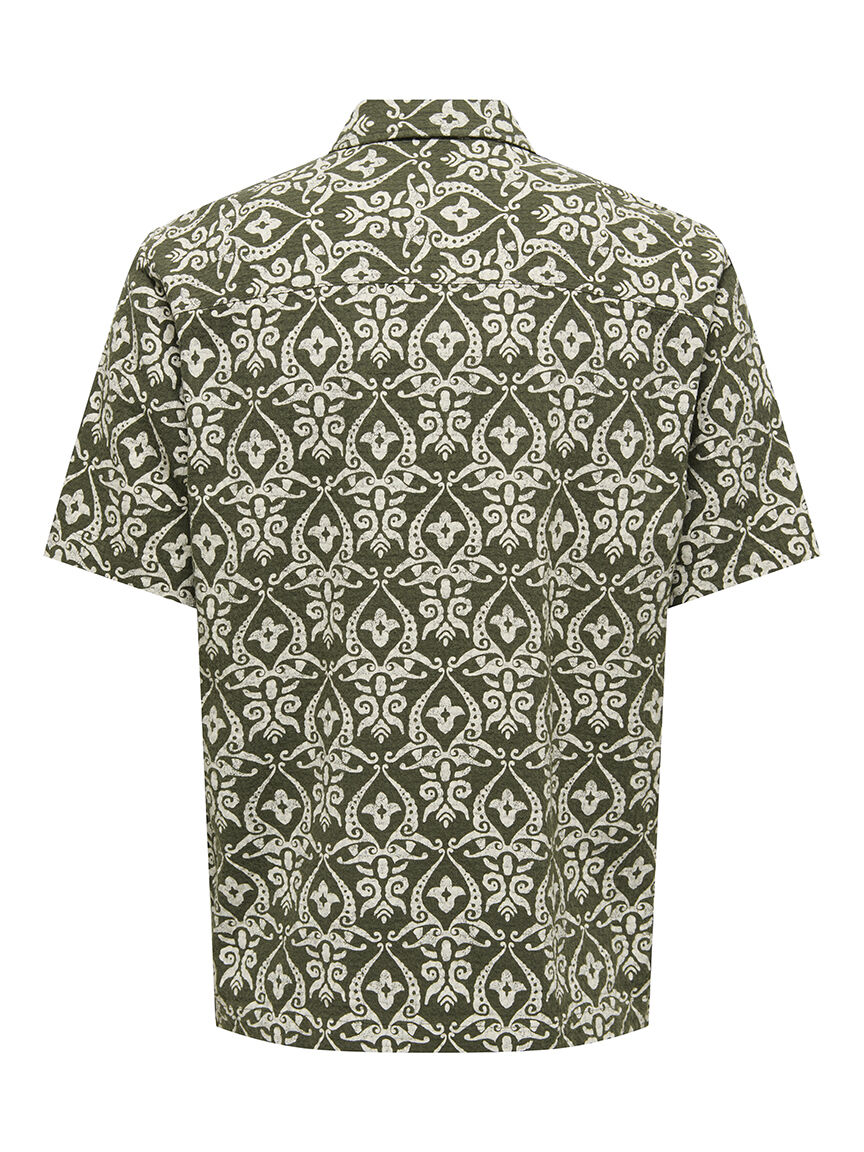 sea jacquard shirt