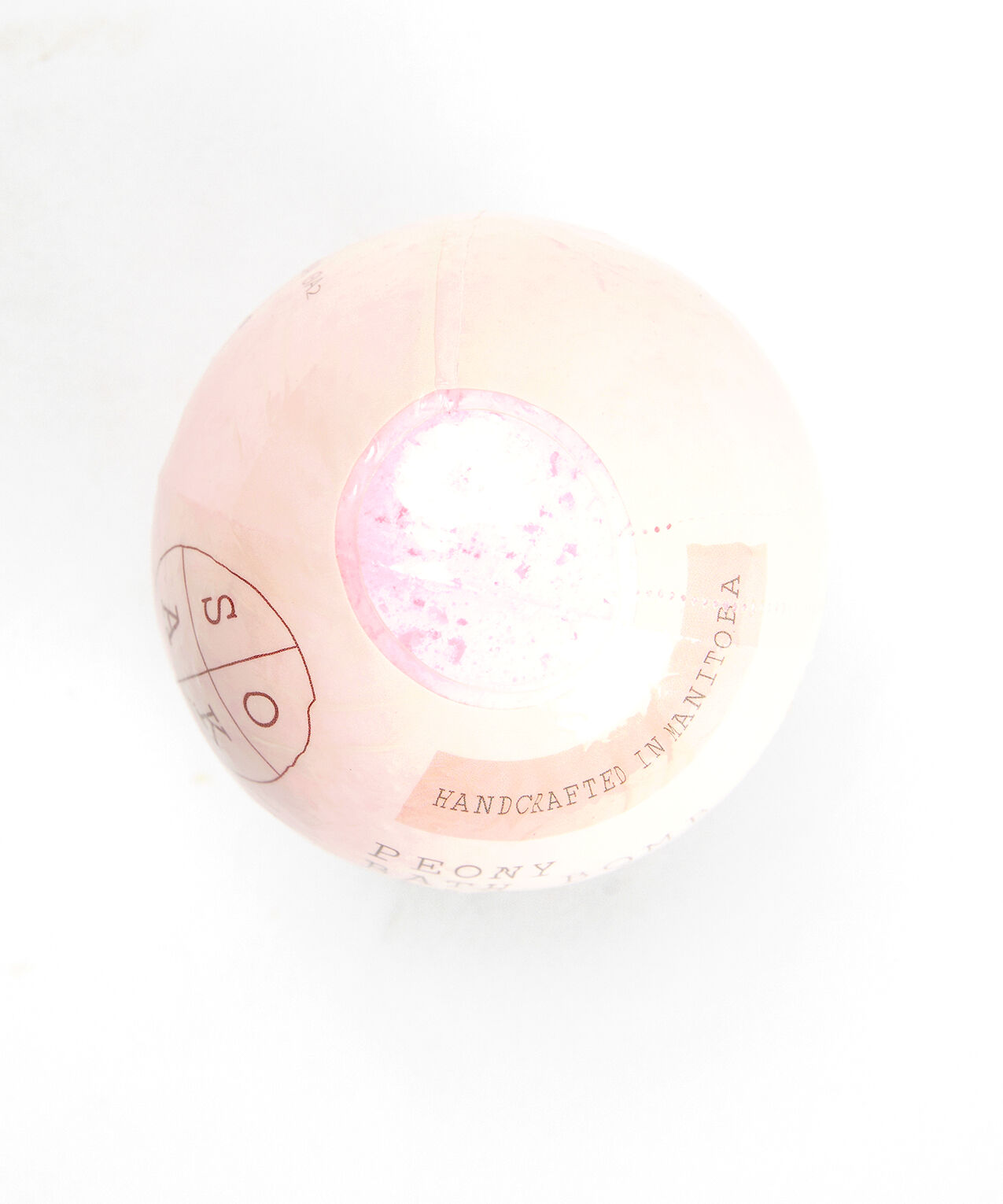 peony bath bomb Image 2