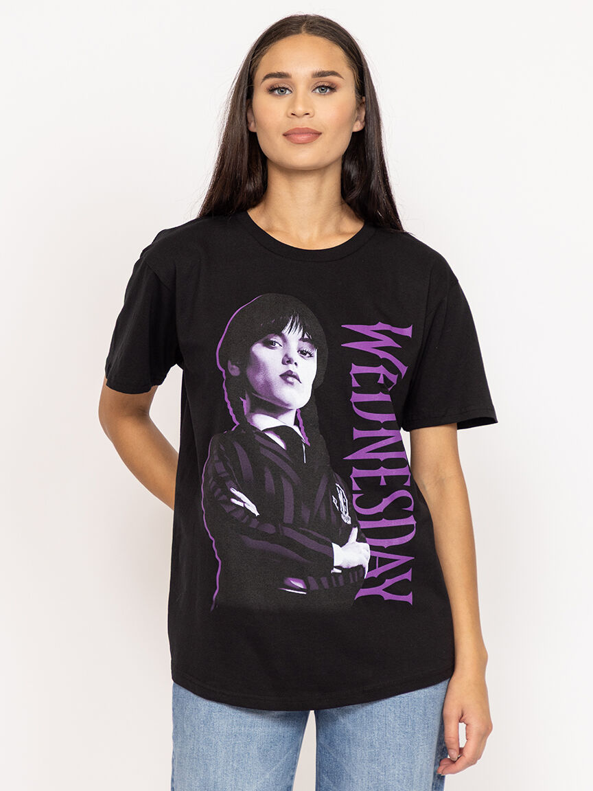 unisex wednesday graphic tee