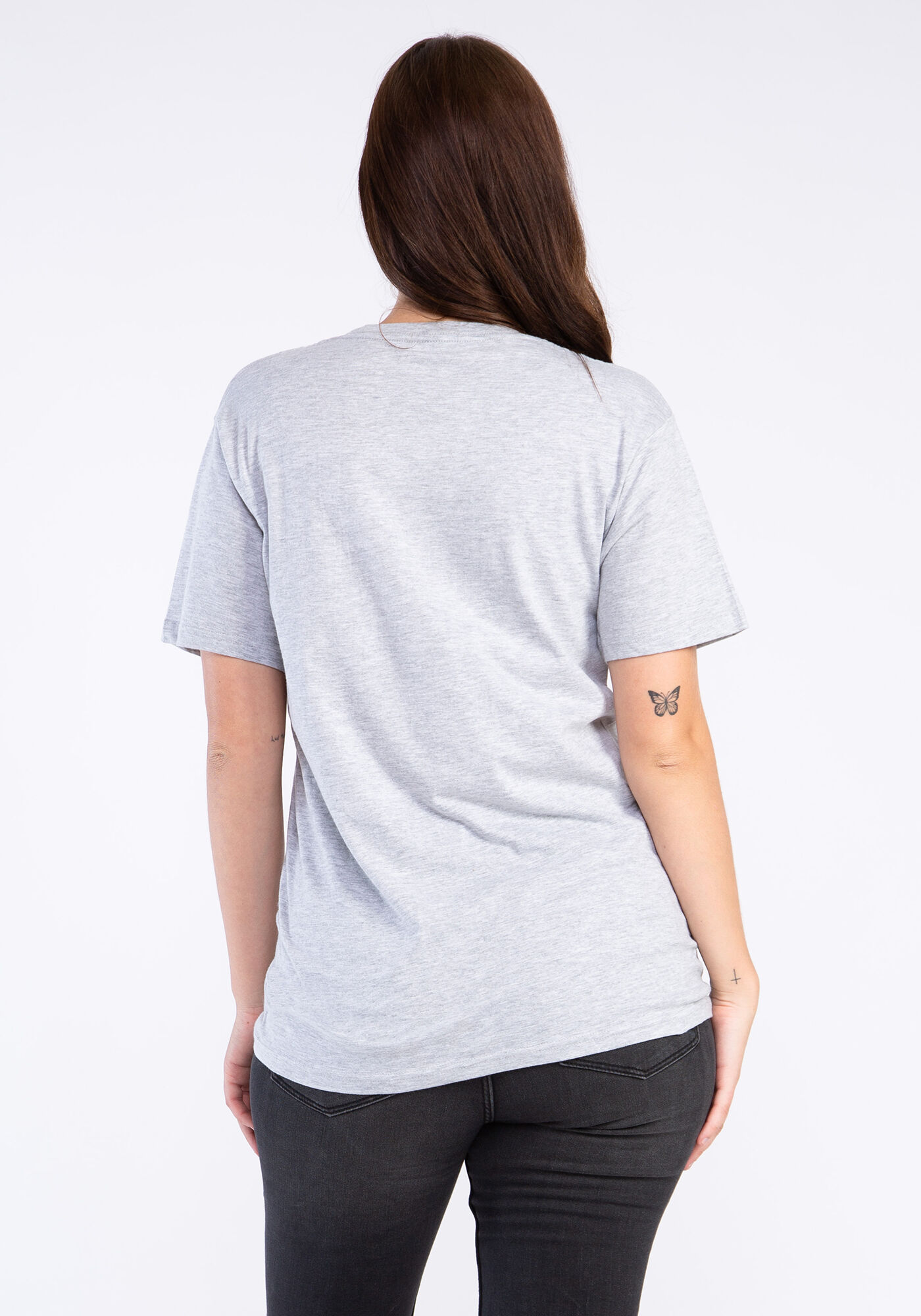 smiley face graphic tee shirt Image 4