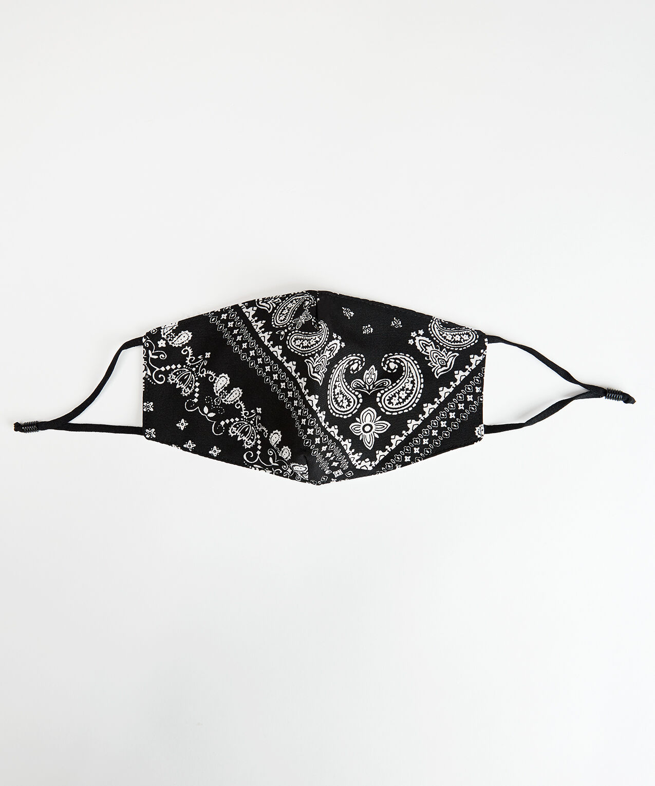 paisley print face mask Image 3