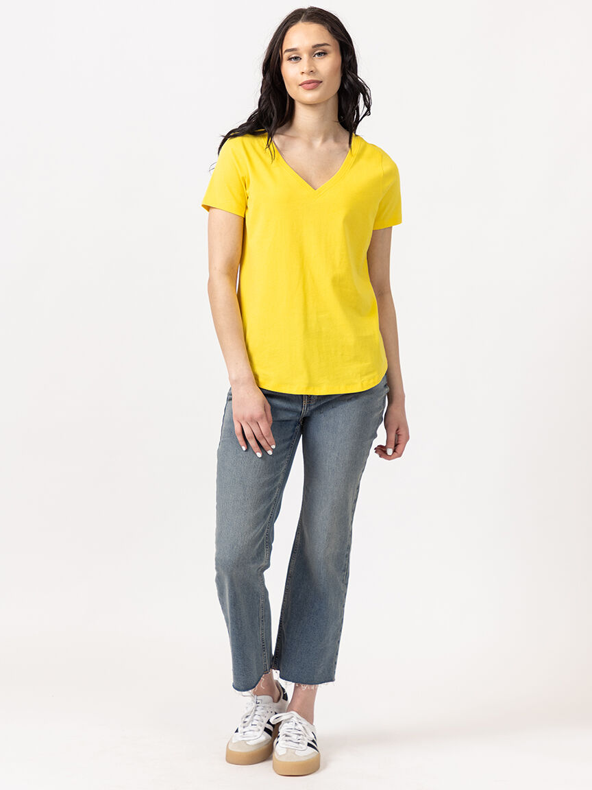 vickie v neck t-shirt Image 2