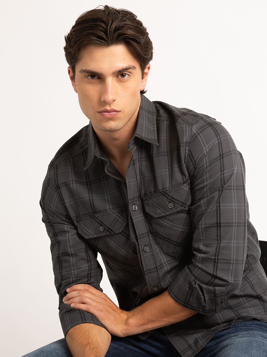 plaid shirt Image 1