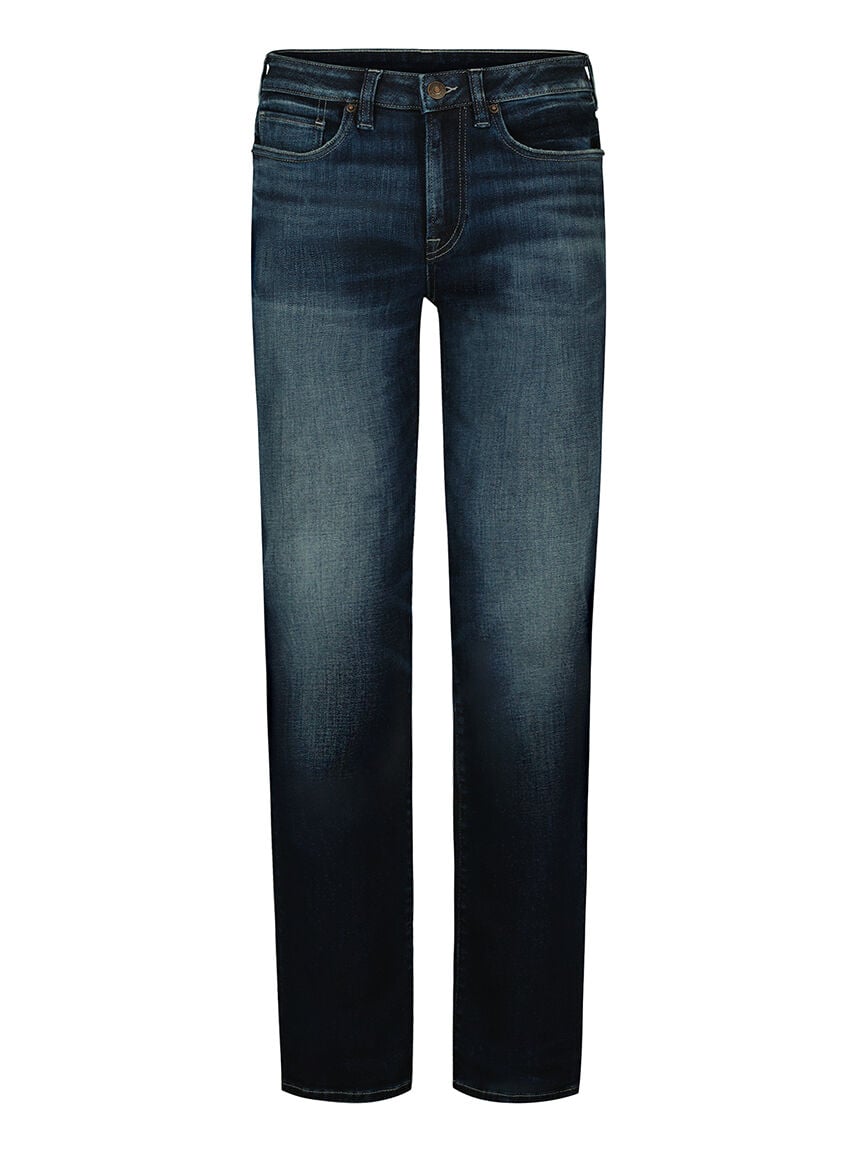 straight six jeans dark vintage wash