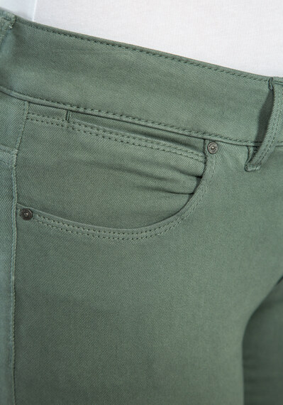 mid-rise coloured skinny jeans Image 5