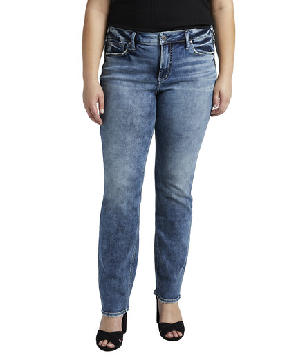 silver suki straight jeans Image 1