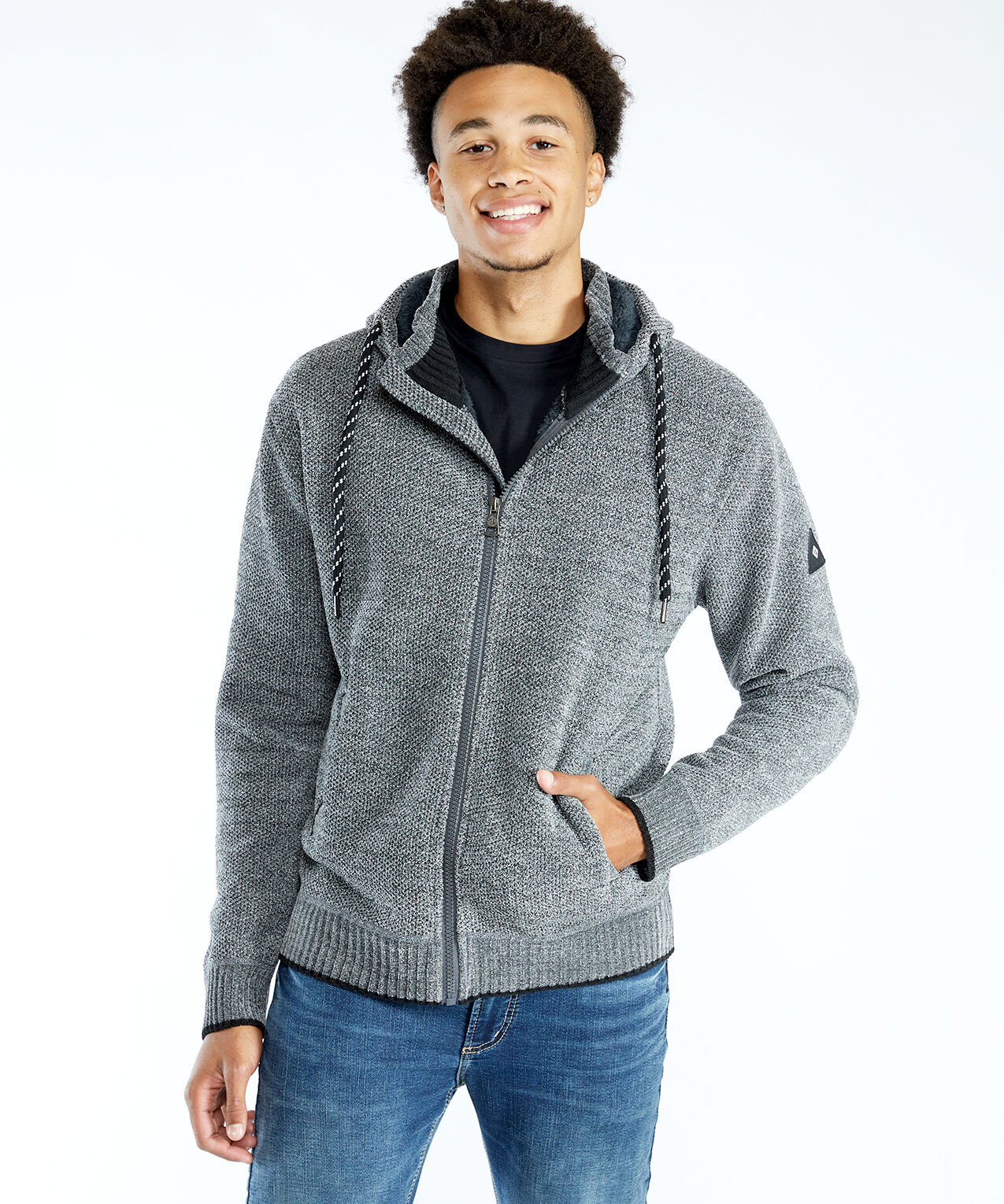 Sweater with fur inside best sale