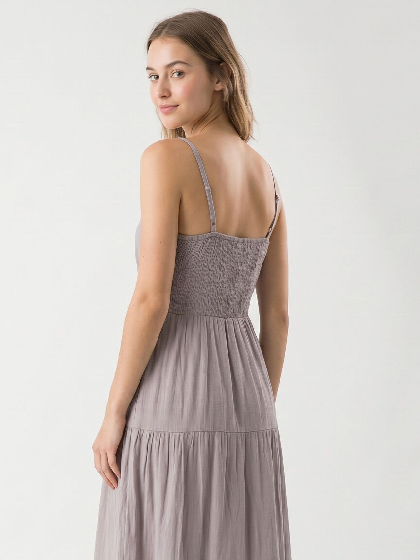 3-tiered maxi dress Image 4