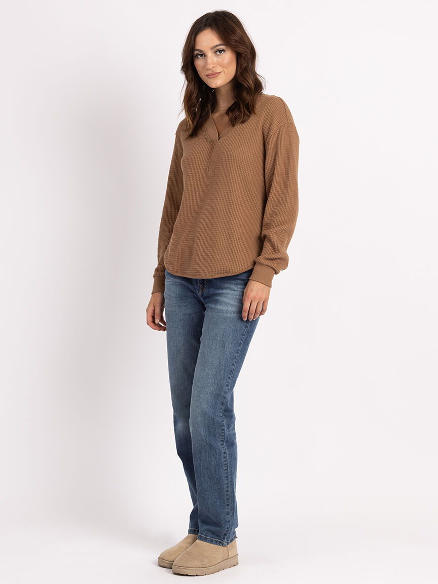 ellison v neck top Image 2