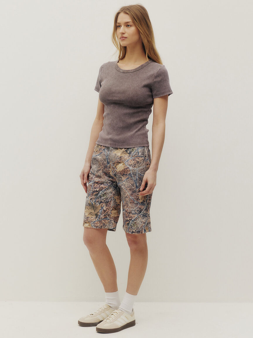 classic rib tee Image 3