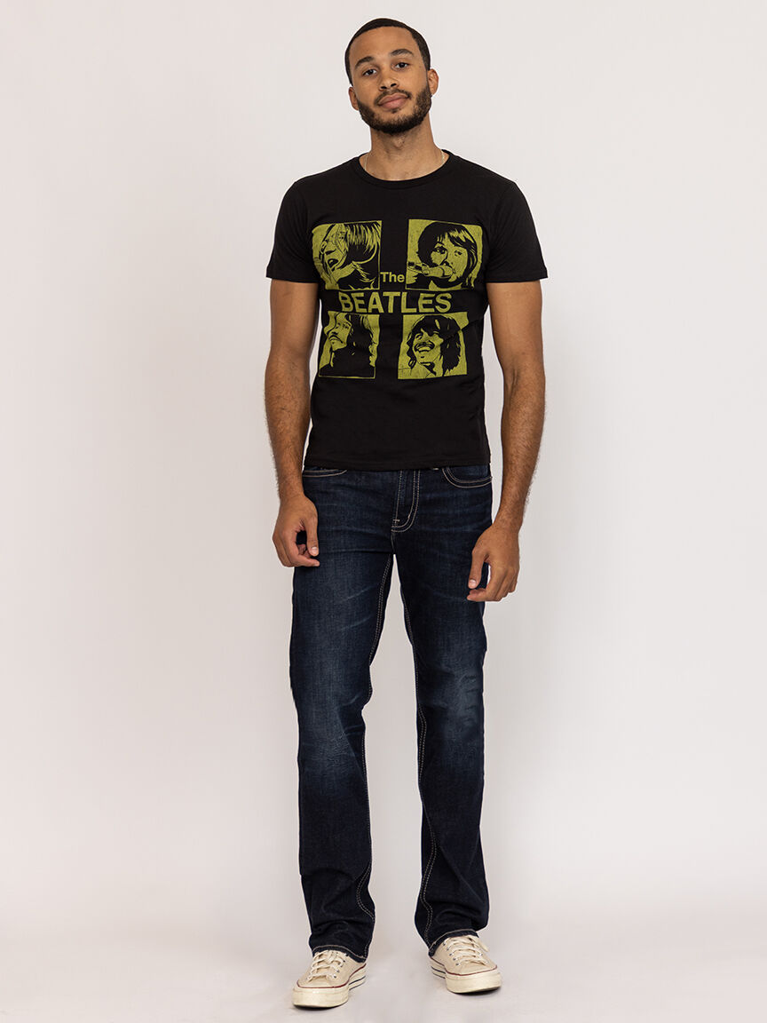 unisex the beatles graphic tee
