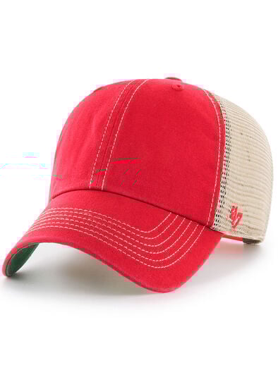 blank baseball cap, Red blank baseball cap, Red
