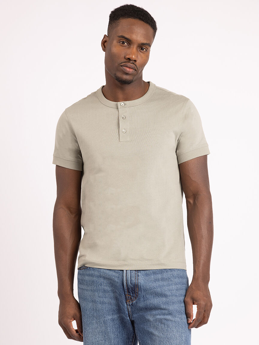jeremy 3 button henley