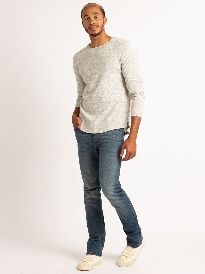 brooks waffle long sleeve t-shirt Image 3