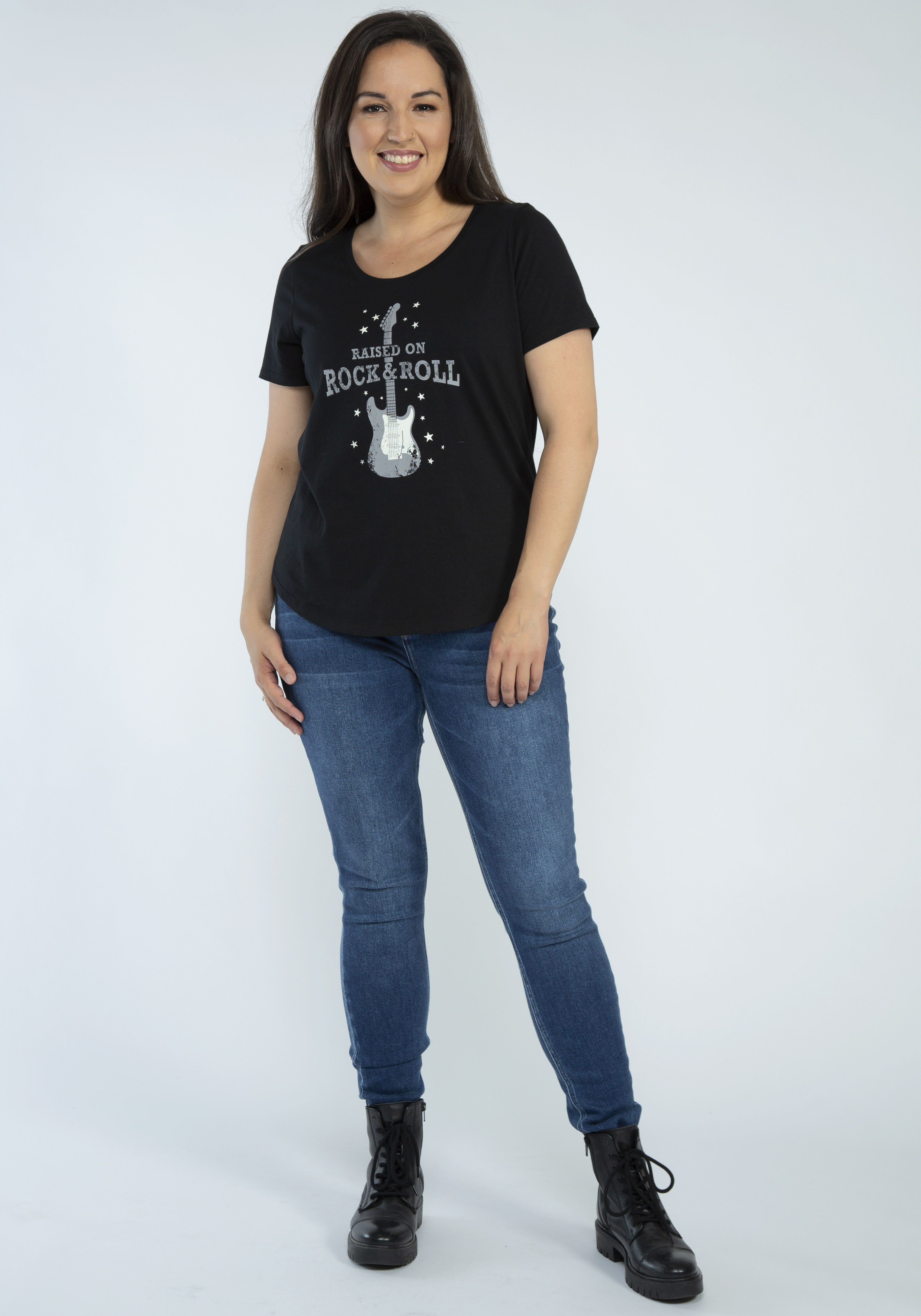 rock and roll graphic tee Image 4