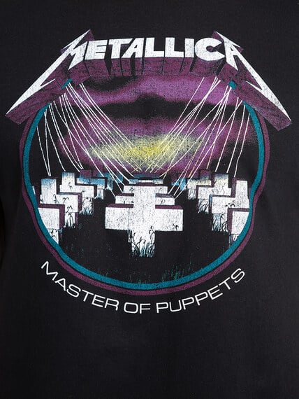 Master of Puppets Graphic Tee Image 6