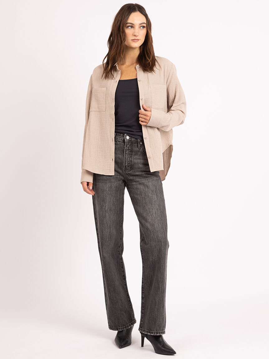 kasey gauze shirt Image 2