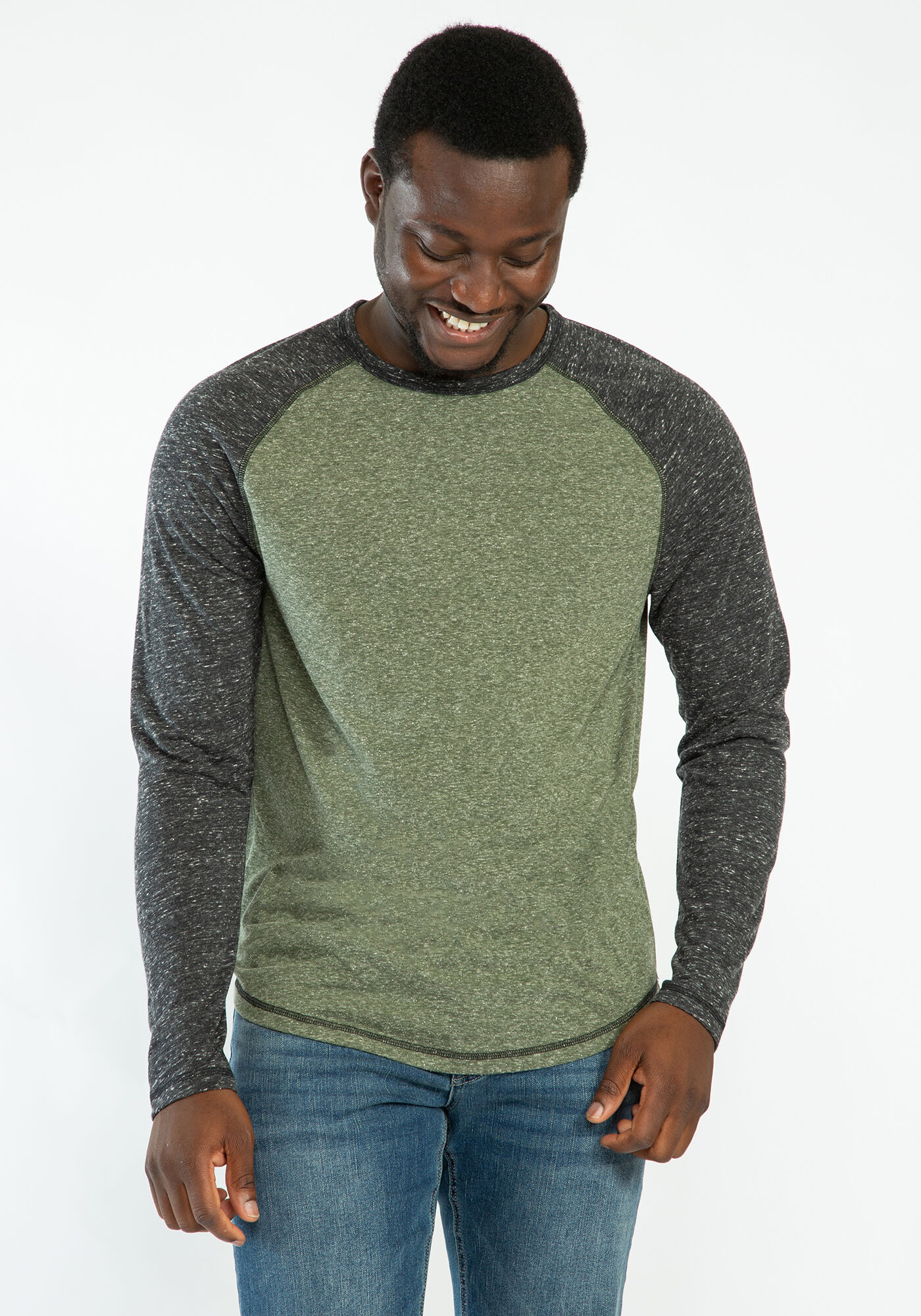 ellis snow wash baseball shirt Image 1