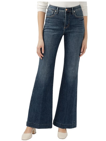 Isbister High Rise Flare Luxe Stretch Jeans Isbister High Rise Flare Luxe Stretch Jeans