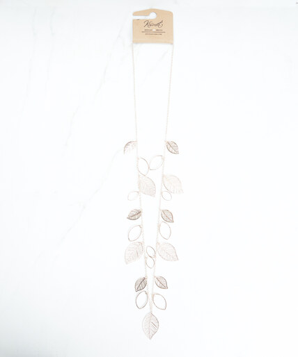 stationed leaf necklace  Image 1