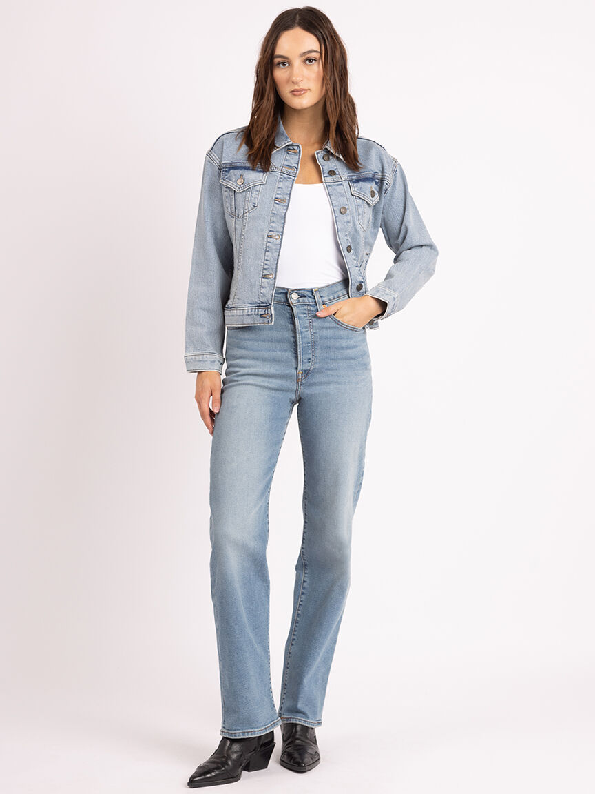 nimes light authentic classic jean jacket